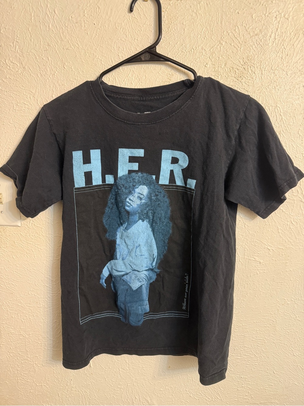 H.E.R. Graphic Women’s Tour Black T-Shirt